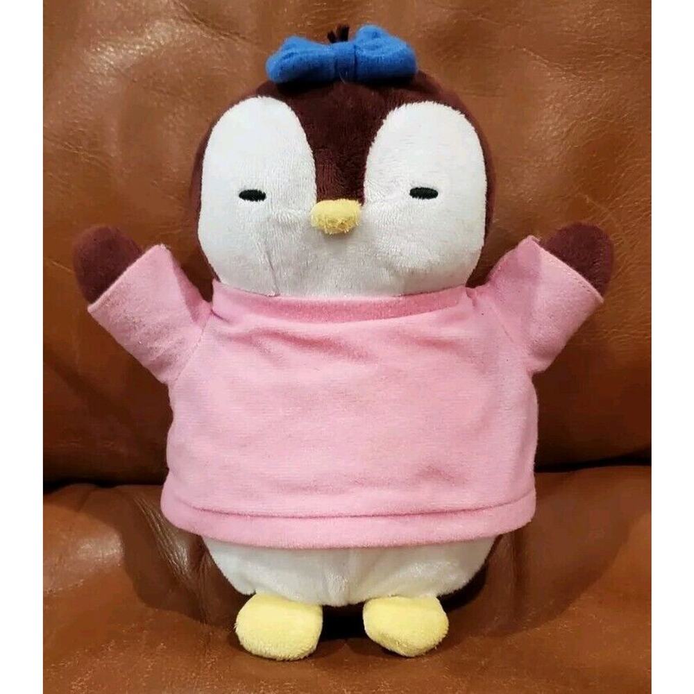 8 Inch Pudgy Penguins Pink Pixie Pie Stuffed Animal Plush Collectible Soft Toy